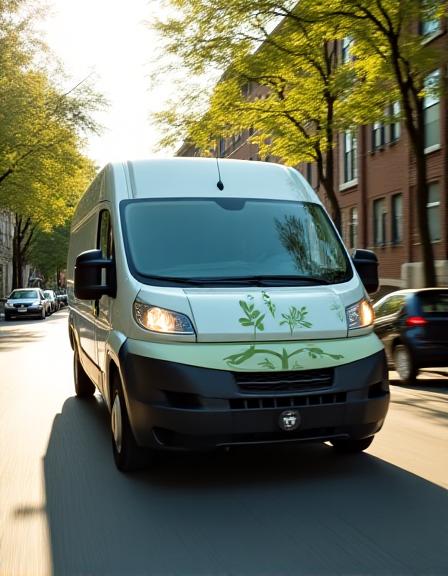 Electric delivery vehicle for local New York orders