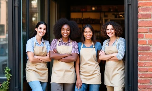 The Clay Harvest Provisions team outside our New York location